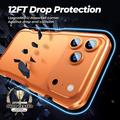 Paraurti in Metallo Luphie Safe Lock per iPhone 17 Pro - Arancione