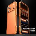 Paraurti in Metallo Luphie Safe Lock per iPhone 17 Pro - Arancione