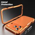 Paraurti in Metallo Luphie Safe Lock per iPhone 17 Pro - Arancione