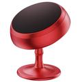 Supporto magnetico per smartphone da auto in lega di alluminio di lusso - Rosso