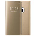 Custodia a Flip Luxury Mirror View per iPhone 7 Plus / 8 Plus - Color Oro