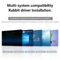 Supporto per disco rigido SSD M.2 con USB 3.0 - Nero