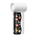 Mini ventilatore tascabile portatile M126 con display adesivo - 18000 giri/min - Bianco