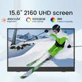Monitor portatile M156U01 da 15.6" 4K UHD - Nero