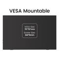 Monitor portatile M156U01 da 15.6" 4K UHD - Nero