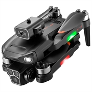 Drone pieghevole senza spazzole M1S con flusso ottico e sistema a tripla telecamera - Nero