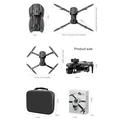 Drone pieghevole senza spazzole M1S con flusso ottico e sistema a tripla telecamera - Nero