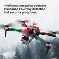 Drone pieghevole senza spazzole M1S con flusso ottico e sistema a tripla telecamera - Nero