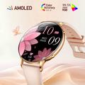 Orologio smart da donna ultrasottile M201 con protezione impermeabile IP68 - Oro