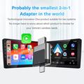 M28 2-in-1 CarPlay wireless / Android Auto AI Box