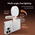 Luce di riempimento LED tascabile magnetica M28 - Temperatura a 3 colori