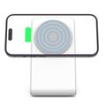 Supporto di ricarica verticale magnetico M2A 2-in-1 per iPhone e AirPods - Bianco