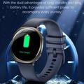 Smartwatch fitness ultrasottile M301 - Impermeabile IP68 - Blu