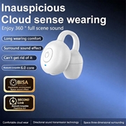 Auricolare wireless M32 con clip monaurale - Bianco
