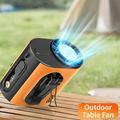 Ventilatore portatile da cintura M376 con raffreddamento a semiconduttori - Arancione / Nero