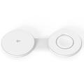 Caricabatterie wireless magnetico M40 2-in-1 per iPhone, Apple Watch, AirPods - 25W/5W - Bianco