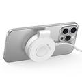Caricabatterie wireless magnetico M40 2-in-1 per iPhone, Apple Watch, AirPods - 25W/5W