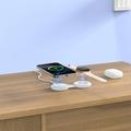 Caricabatterie wireless magnetico M40 2-in-1 per iPhone, Apple Watch, AirPods - 25W/5W