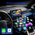 Adattatore M47 per CarPlay e Android Auto senza fili - Nero