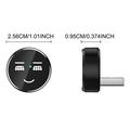 M48 Adattatore wireless per CarPlay e Android Auto con motivo carino - Nero
