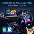 M48 Adattatore wireless per CarPlay e Android Auto con motivo carino - Nero