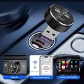 M48 Adattatore wireless per CarPlay e Android Auto con motivo carino - Nero