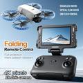 Drone pieghevole M6S con doppia fotocamera e telecomando con schermo da 4.3"
