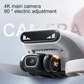 Drone pieghevole M6S con doppia fotocamera e telecomando con schermo da 4.3"