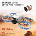 Drone pieghevole M6S con doppia fotocamera e telecomando con schermo da 4.3"