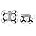 Drone pieghevole M6S con doppia fotocamera e telecomando con schermo da 4.3"