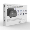 Tastiera wireless M9 Mini con touchpad e retroilluminazione RGB - Nero