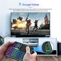 Tastiera wireless M9 Mini con touchpad e retroilluminazione RGB - Nero
