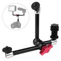 MA-03 Supporto Magic Mount a triplo braccio da 11" per fotocamera DSLR, monitor e luce