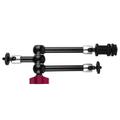 MA-03 Supporto Magic Mount a triplo braccio da 11" per fotocamera DSLR, monitor e luce