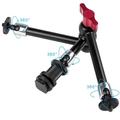 MA-03 Supporto Magic Mount a triplo braccio da 11" per fotocamera DSLR, monitor e luce
