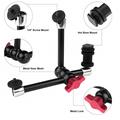 MA-03 Supporto Magic Mount a triplo braccio da 11" per fotocamera DSLR, monitor e luce