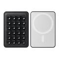 MC-W18 Supporto magnetico per telefono a ventosa in silicone - Nero