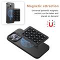 MC-W18 Supporto magnetico per telefono a ventosa in silicone - Nero