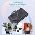 MP07 Powerbank magnetico 3 in 1 da 10000mAh con cavo integrato e supporto - Compatibile con MagSafe - Nera