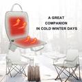 MYDAYS OUTDOOR 850230 Cuscino riscaldato con schienale - Grigio