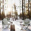 MYDAYS OUTDOOR 850230 Cuscino riscaldato con schienale - Grigio