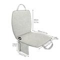 MYDAYS OUTDOOR 850230 Cuscino riscaldato con schienale - Grigio