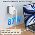 Caricabatterie USB-C per MacBook Pro 13/14/15" - 87W - Bianco
