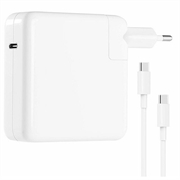 Caricabatterie USB-C per MacBook Pro 16/15" - 96W - Cavo USB-C - Bianco