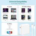 Caricabatterie USB-C per MacBook Pro 16/15" - 96W - Cavo USB-C - Bianco