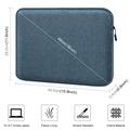 Custodia per laptop Haweel HWL7016 per MacBook Pro/Air 15" - Blu