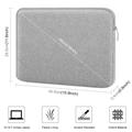 Custodia per laptop Haweel HWL7016 per MacBook Pro/Air 15"