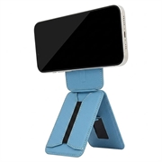 Supporto / bastone per selfie compatibile con MagSafe con porta carte per iPhone - Blu
