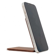 Supporto compatibile con MagSafe / Bastone per selfie con porta carte per iPhone - Marrone