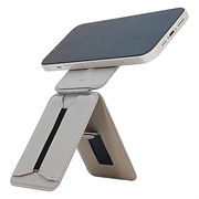 Supporto compatibile con MagSafe / Bastone per selfie con porta carte per iPhone - Grigio